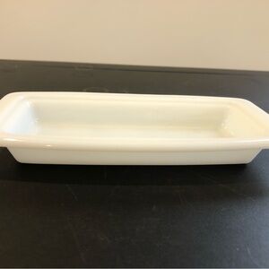 Vintage Pyrex butter dish bottom only